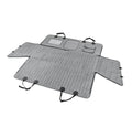 Dog  car seat protector grey