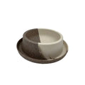 ECO Bamboo Dog Bowl Cavlicious taupe, strong, dishwasher safe, no odour