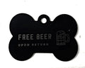 engraved dog tag with personalization