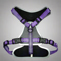 sturdy tactical dog harness with two D-rings and a handle on the back. Nylon webbing with soft neoprene underlay.