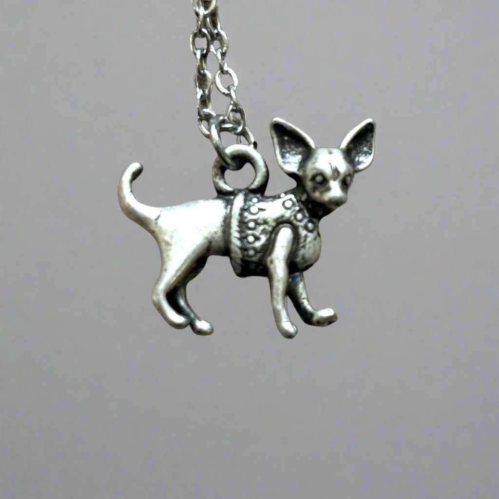 Looking for a special gift for a dog lover? Look no further than our anti-allergenic and non-tarnishing DOG JEWELLERY. Made from stainless steel, our pendant and chain come in a variety of dog breeds, perfect for showing your love of all dogs. Surprise your loved one with this unique and thoughtful present.

The pendant comes in a free gift bag!