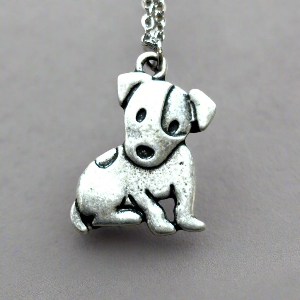 Looking for a special gift for a dog lover? Look no further than our anti-allergenic and non-tarnishing DOG JEWELLERY. Made from stainless steel, our pendant and chain come in a variety of dog breeds, perfect for showing your love of all dogs. Surprise your loved one with this unique and thoughtful present.

The pendant comes in a free gift bag!