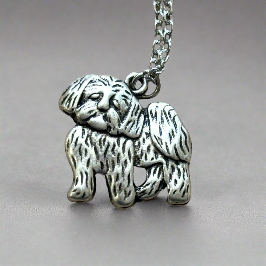 Looking for a special gift for a dog lover? Look no further than our anti-allergenic and non-tarnishing DOG JEWELLERY. Made from stainless steel, our pendant and chain come in a variety of dog breeds, perfect for showing your love of all dogs. Surprise your loved one with this unique and thoughtful present.

The pendant comes in a free gift bag!