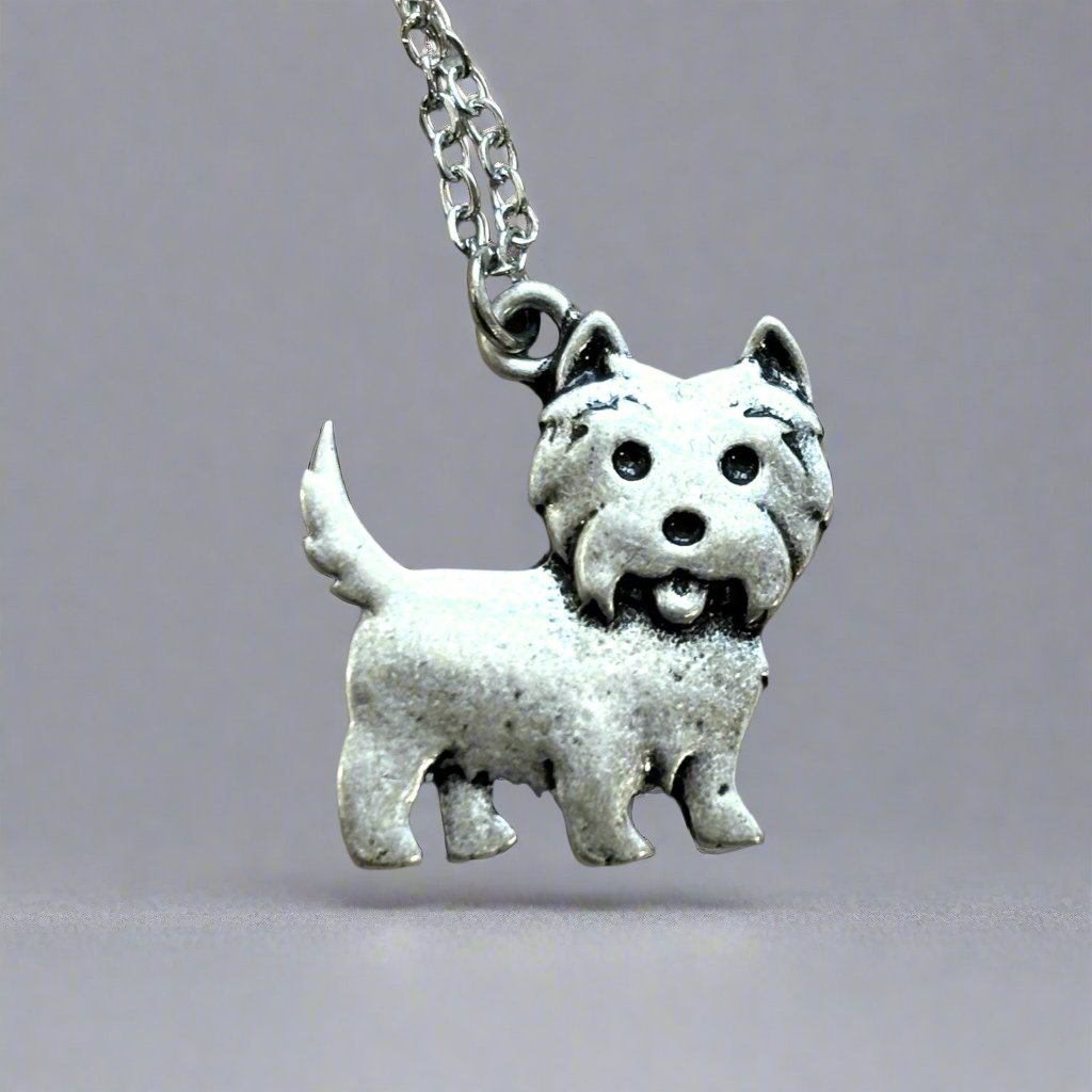 Looking for a special gift for a dog lover? Look no further than our anti-allergenic and non-tarnishing DOG JEWELLERY. Made from stainless steel, our pendant and chain come in a variety of dog breeds, perfect for showing your love of all dogs. Surprise your loved one with this unique and thoughtful present.

The pendant comes in a free gift bag!