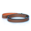 ETHNIC leash Cavlicious Dogs Love Munay leather brown 1.25