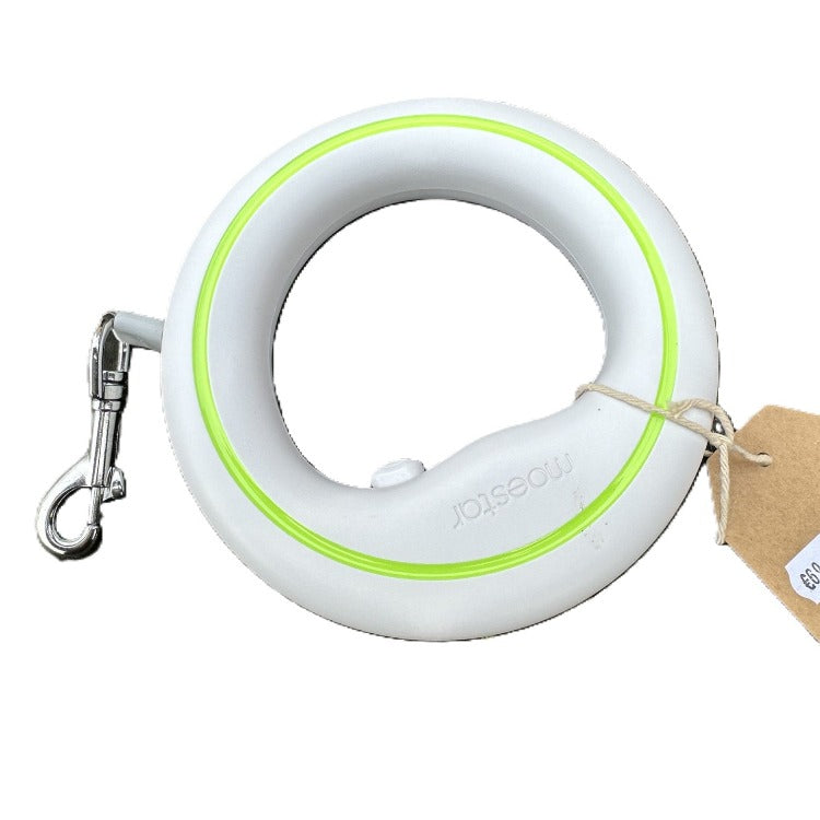 Handsfree Rollable Leash Cavlicious white