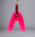 dog step in harness made from genuine lambs wool in hot pink.