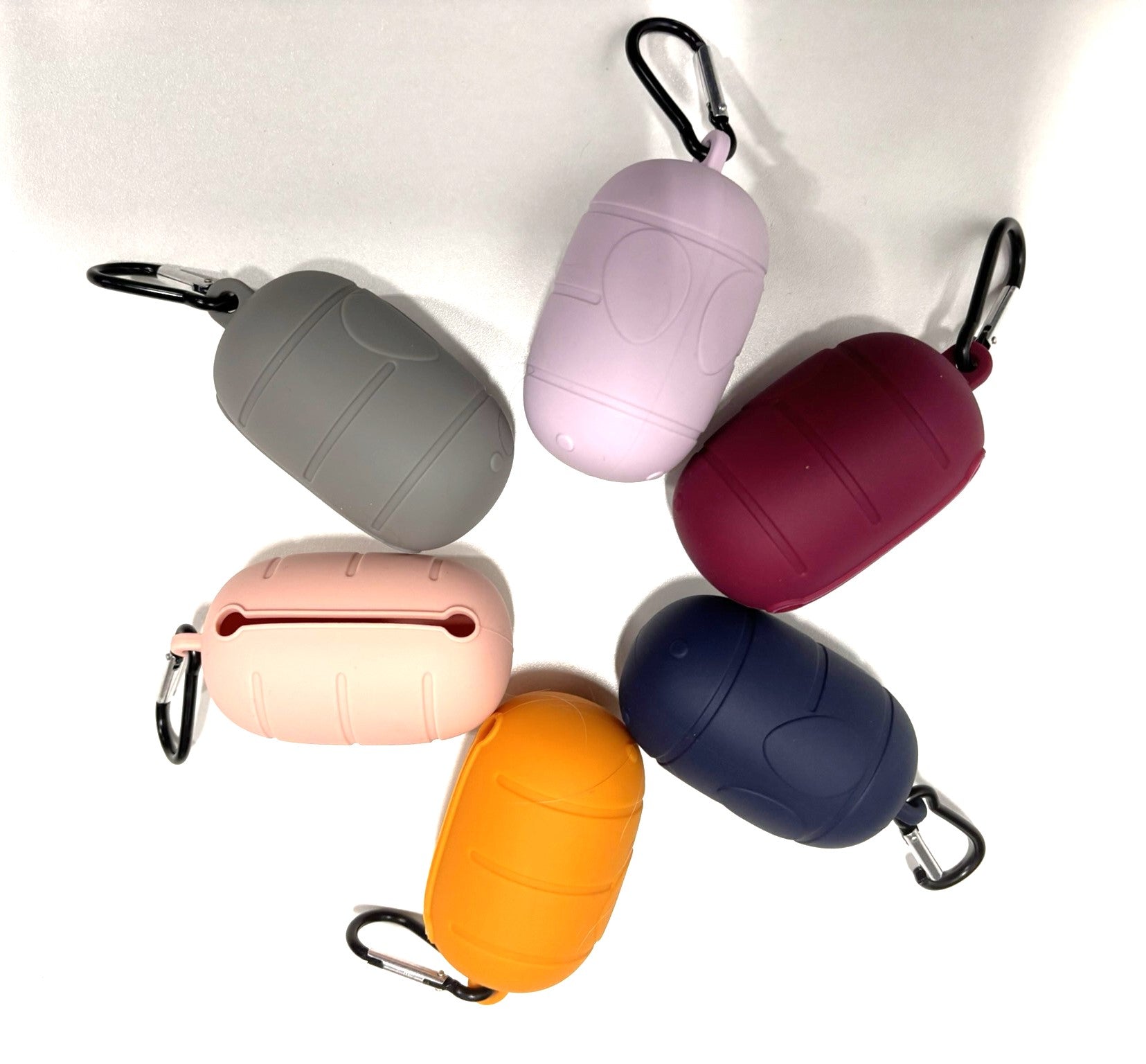 Support pour sac à crottes en silicone