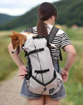 comfy and sturdy Cavlicious Air Dog Backpack. Lots of straps and pockets. Side mesh for extra ventilation. Padded shoulder straps. Ergonomic design. 