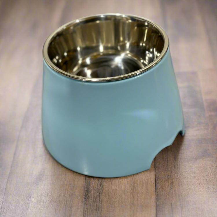 keep your dogs ears clean with this special designed bowl for long eared dogs such as cocker spaniels, poodles or saluki's