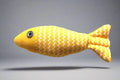 dog toy fish yellow