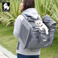 Carry your furry friend in style and comfort with the Truelove 2in1 dog carrier and backpack for small dogs up to 7 kg. Ventilated side panels and waterproof fabric keep your pup cozy and dry, while padded handles and a fleece mat provide added comfort. Perfect for on-the-go adventures!