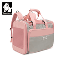 Carry your furry friend in style and comfort with the Truelove 2in1 dog carrier and backpack for small dogs up to 7 kg. Ventilated side panels and waterproof fabric keep your pup cozy and dry, while padded handles and a fleece mat provide added comfort. Perfect for on-the-go adventures!