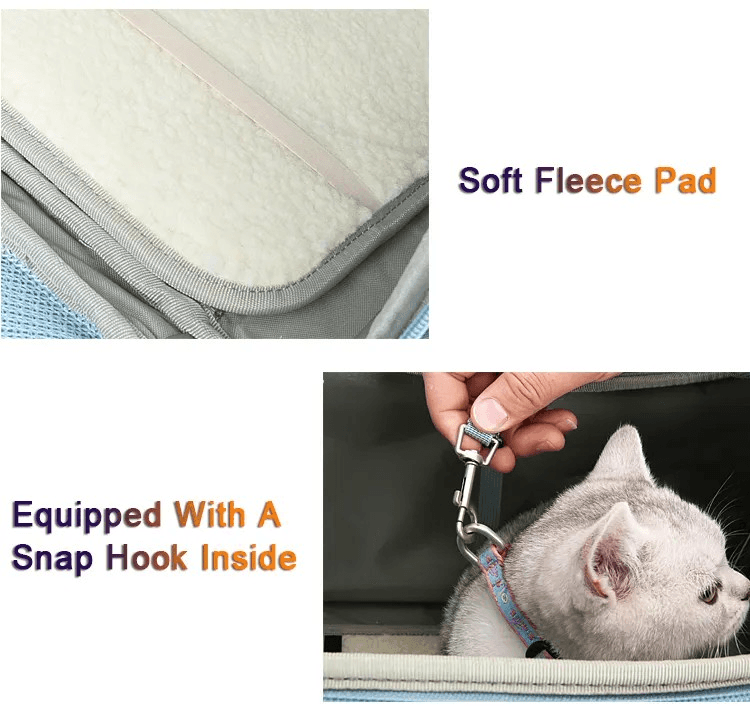 Carry your furry friend in style and comfort with the Truelove 2in1 dog carrier and backpack for small dogs up to 7 kg. Ventilated side panels and waterproof fabric keep your pup cozy and dry, while padded handles and a fleece mat provide added comfort. Perfect for on-the-go adventures!