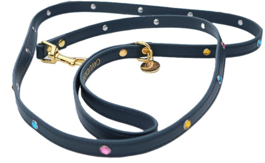 VEGAN Rinestone Leash Cavlicious 